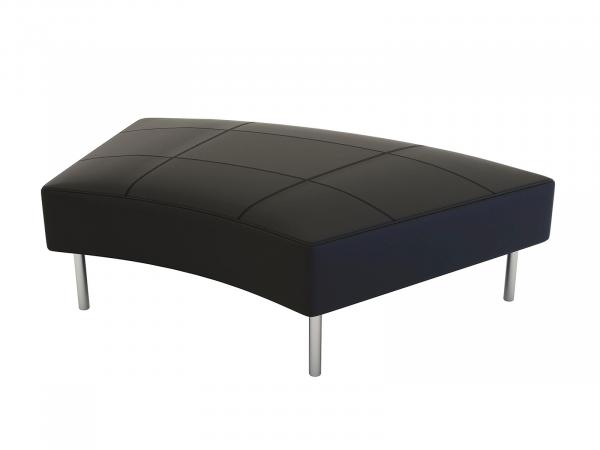 CEOT-023 | Endless Curved Ottoman -- Trade Show Rental 